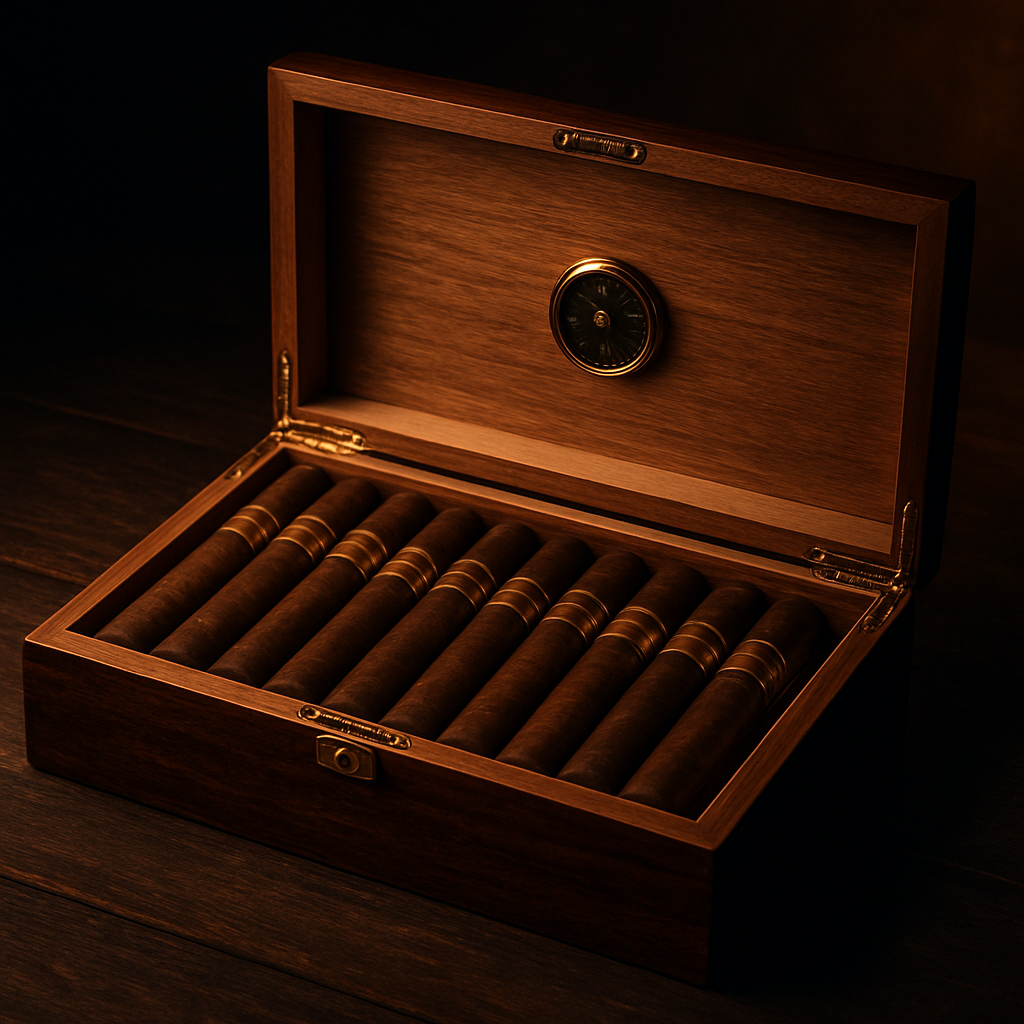 Premium cigar humidor
