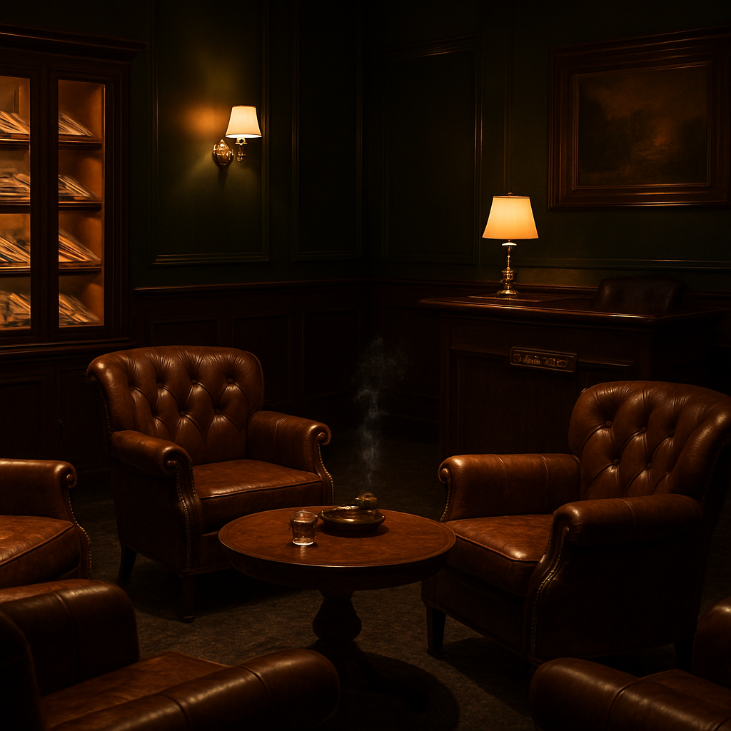 The Veranda Cigar Lounge Interior